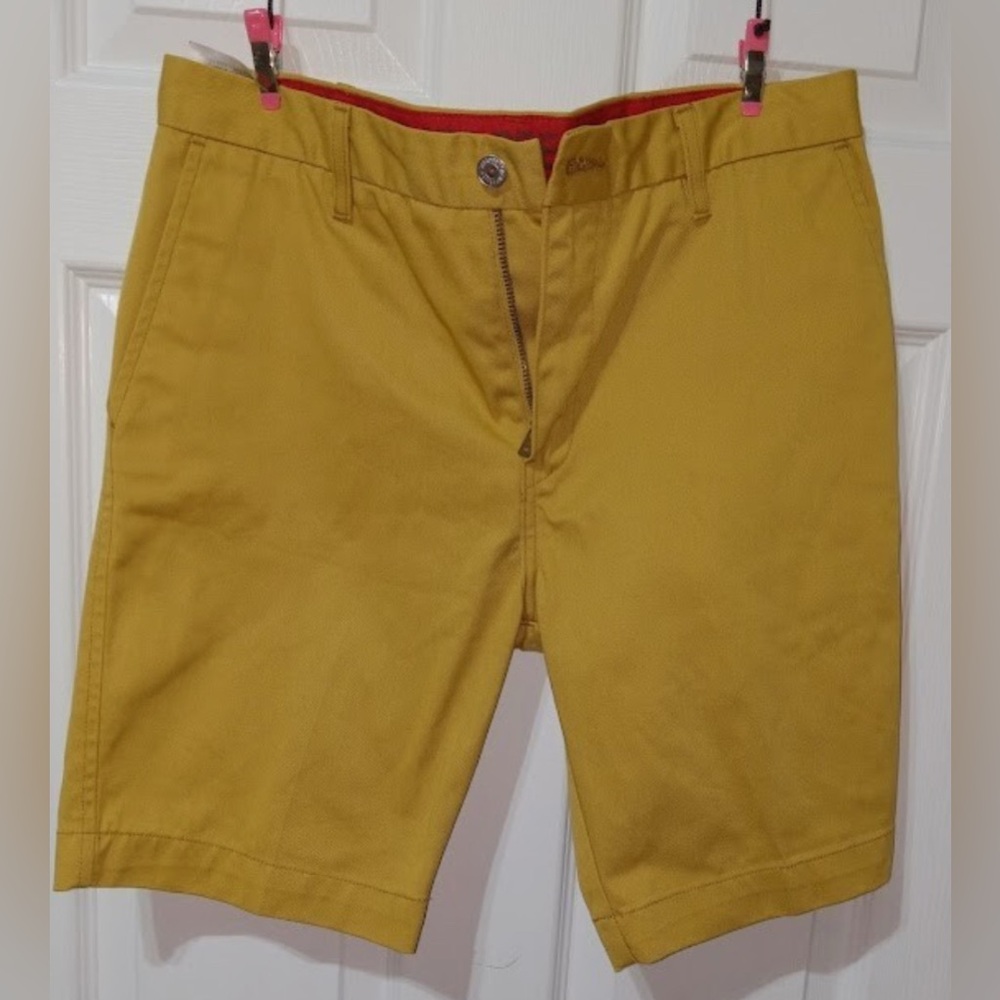 Yellow Levis Chino Shorts